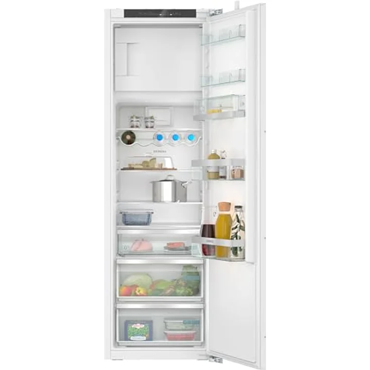 Siemens iQ500, Einbau-Kühlschrank mit Gefrierfach, 177.5 x 56 cm, Flachscharnier mit Softeinzug, KI82LADD0 – Bild 1