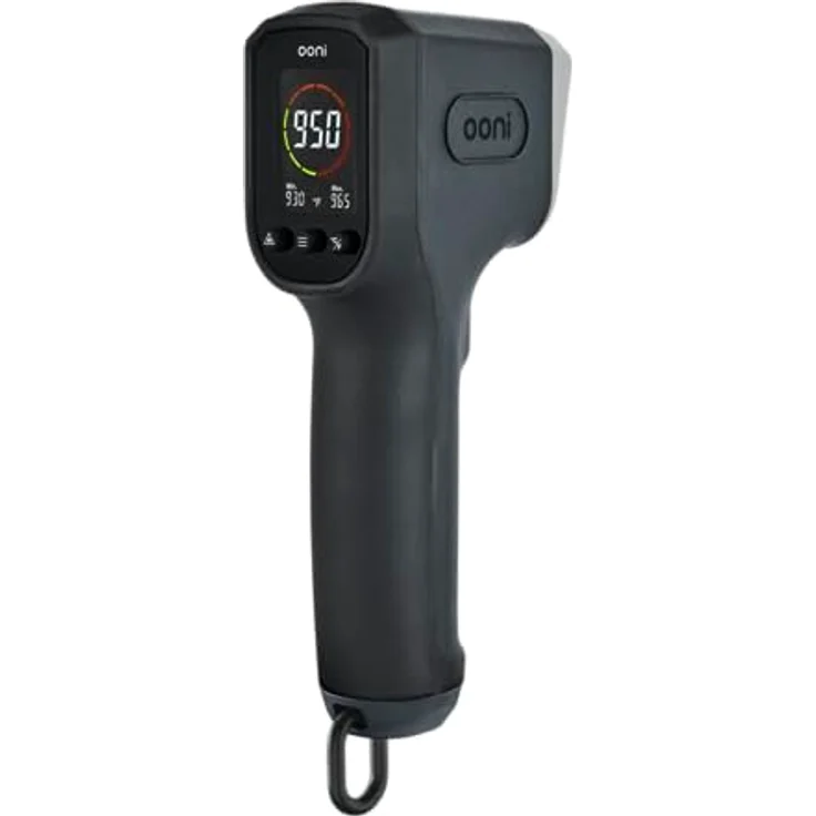 Ooni Digitales Infrarot Thermometer – Digitales Laser-Thermometer – Pizza-Ofen-Thermometer – IR-Thermometer mit Sofortablesung – Pizza-Ofen-Zubehör – Ooni Zubehör – Bild 1