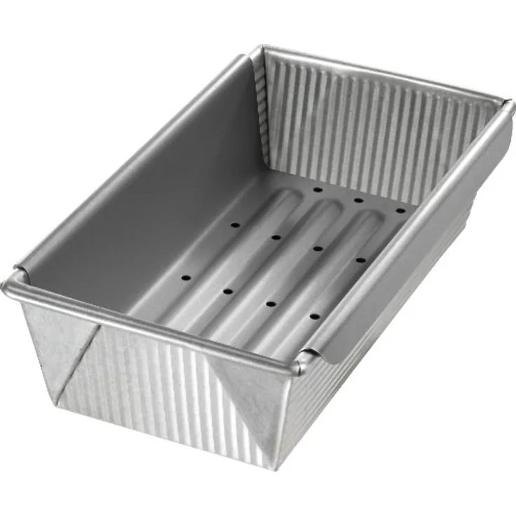 USA Pan Bakeware Fleischkastenform mit Einsatz aus aluminisiertem Stahl