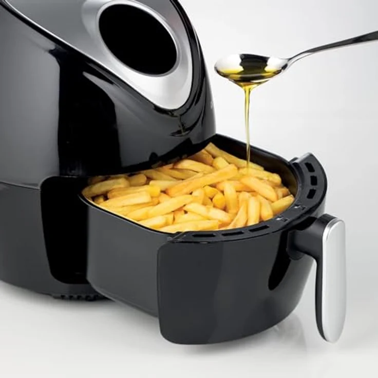 Ariete Airy Fryer Digital Fritteuse, 1300 W, Kunststoff, Schwarz – Bild 5