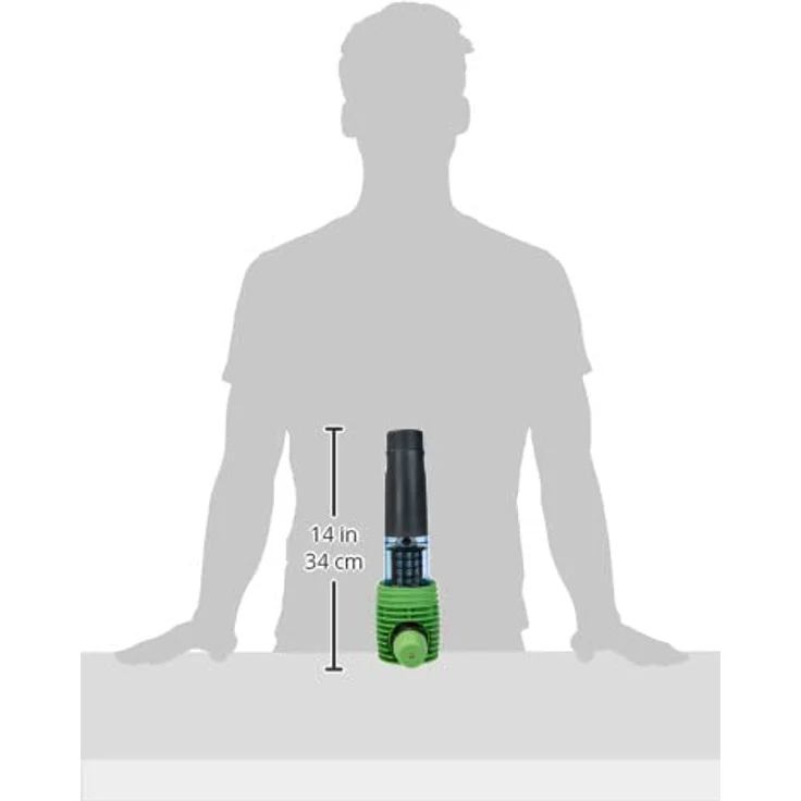 Grünbeck Rückspülfilter Boxer RDX 1" mit Druckminderer und Edelstahlfilter, transparent-blaue Filterglocke, 101530 – Bild 5