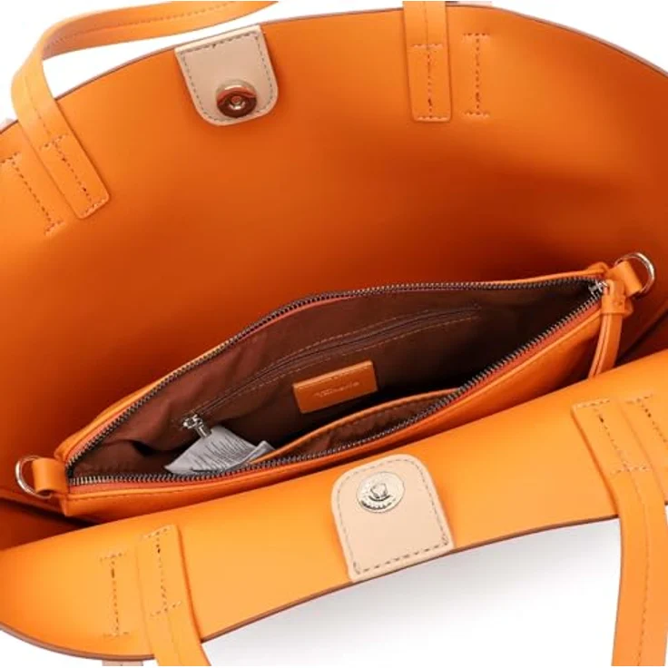Tamaris Shopper TAS Keshia, eleganter Damen Shopper mit zweifarbigem Design und Bag in Bag Funktion – Bild 5