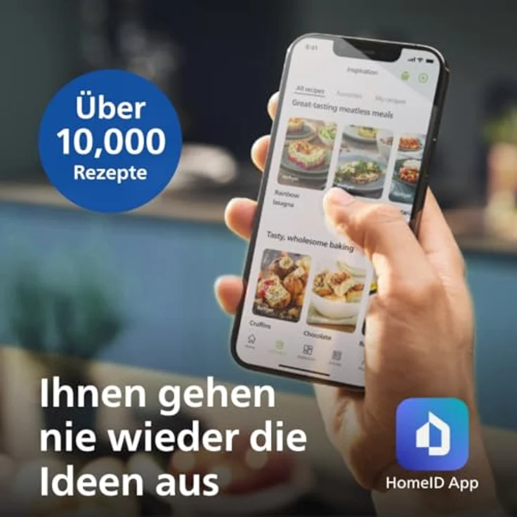 Philips Airfryer 5000 Series Connected HD9255/80, Heißluftfritteuse mit Smart-Funktionen – Bild 7