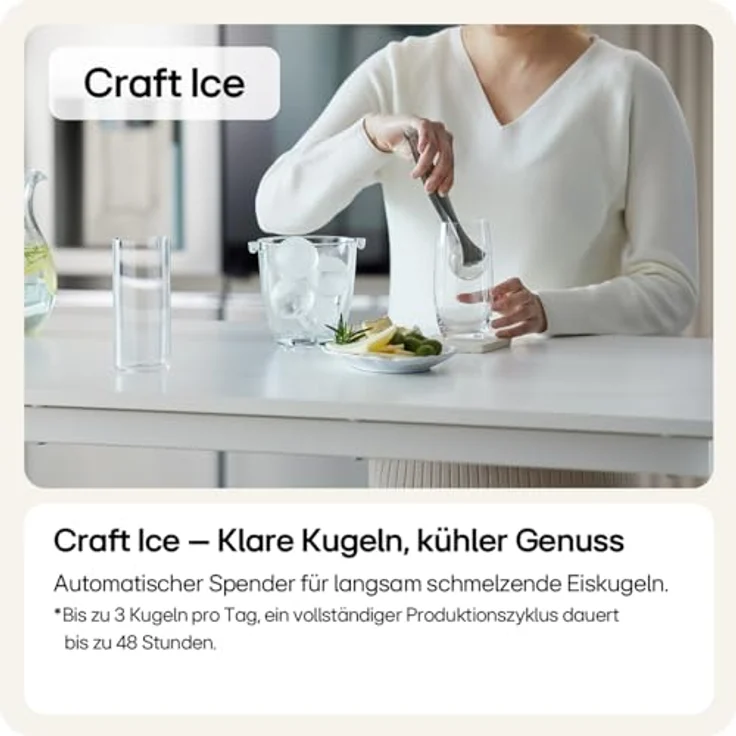 LG GSXE90MBDD Kühl-Gefrier-Kombination, Side-by-Side, 628 Liter, Metal Sorbet, Smart Inverter Compressor®, Door-in-Door® – Bild 8