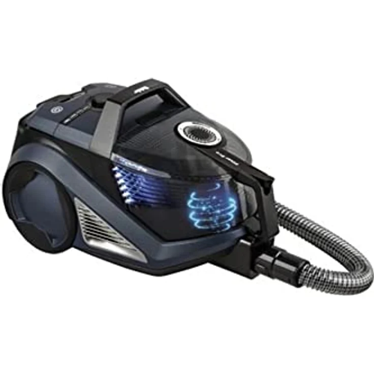 Fakir Filter Pro Bodenstaubsauger beutellos, Zyklon-Sauger, 4,5 l Staubbehälter, 8-Fach Filter-Technologie, extra leise, blau, 800 W – Bild 2