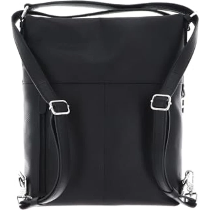 Picard Pure, Damen Handtasche Rucksack aus genarbtem Rindleder, Schwarz – Bild 5