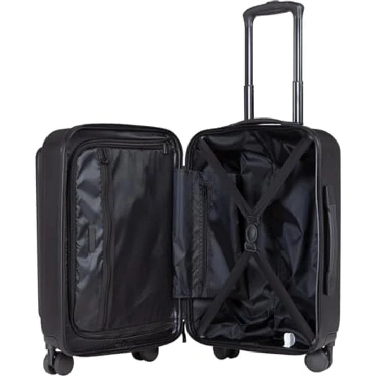 VALENTINO Lexplor Carry On Trolley S Nero, Koffer mit viel Stauraum und leisem Fahrverhalten – Bild 4