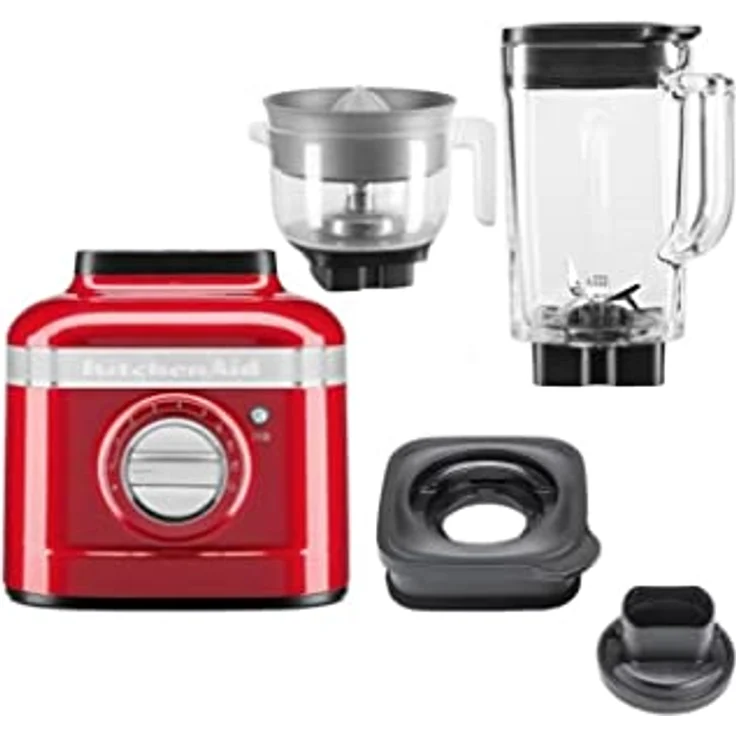 KitchenAid K400 5KSB4026EER Artisan Standmixer, 1200 W, 1,4L, inkl. Zitruspresse, empire rot – Bild 3