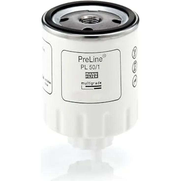 MANN-FILTER PL 50, Kraftstofffilter Anschraubfilter mit hoher Filtrationsleistung und zuverlässiger Abdichtung