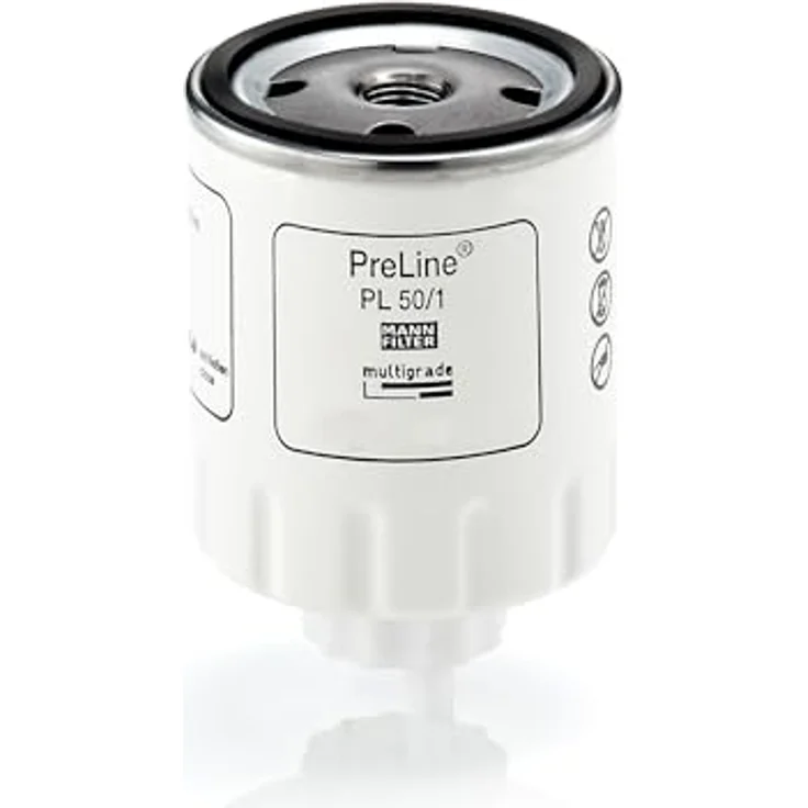 MANN-FILTER PL 50, Kraftstofffilter Anschraubfilter mit hoher Filtrationsleistung und zuverlässiger Abdichtung – Bild 1