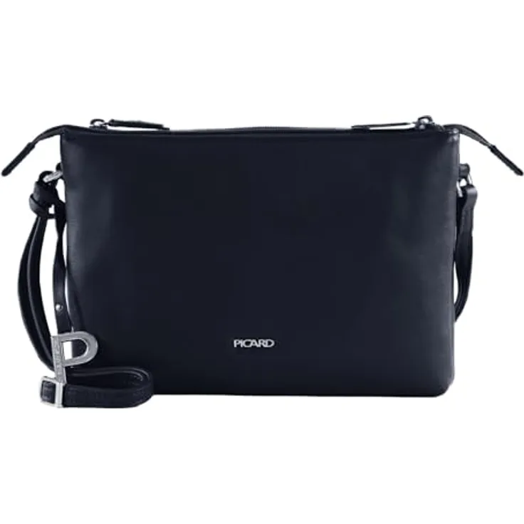Picard Really Umhängetasche, 24 cm, aus 100% Leder, blau