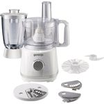 Gorenje Küchenmaschine SB801W 2.4 L Schüssel 800W, 800 W, 2.4 l Schüssel, Edelstahl/Kunststoff, weiß