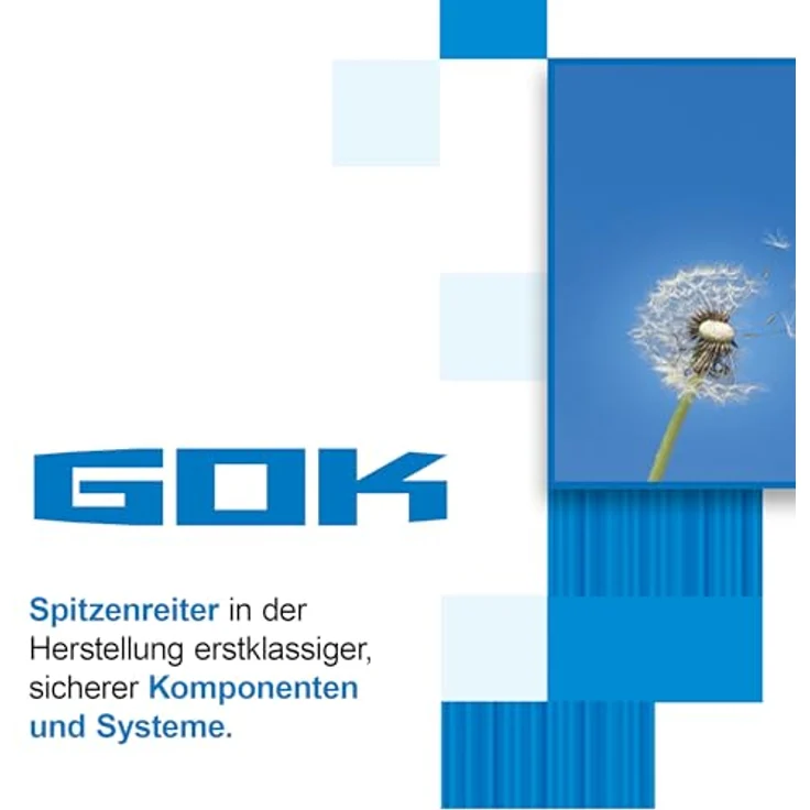 GOK Schlauch Gok Gasmengenventil 09-745 R1/4", Regulierventil mit Absperreinrichtung, DVGW-geprüft, 90° Drehung – Bild 7