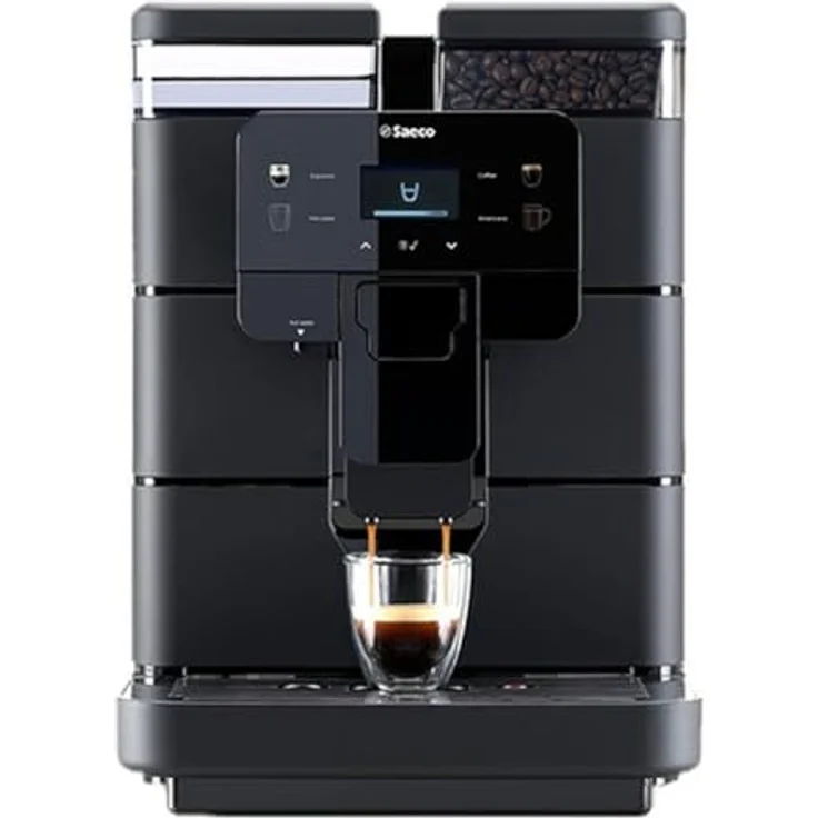 Saeco Royal Black 9J0040 Kaffeevollautomat mit integriertem Mahlwerk, schwarz – Bild 3