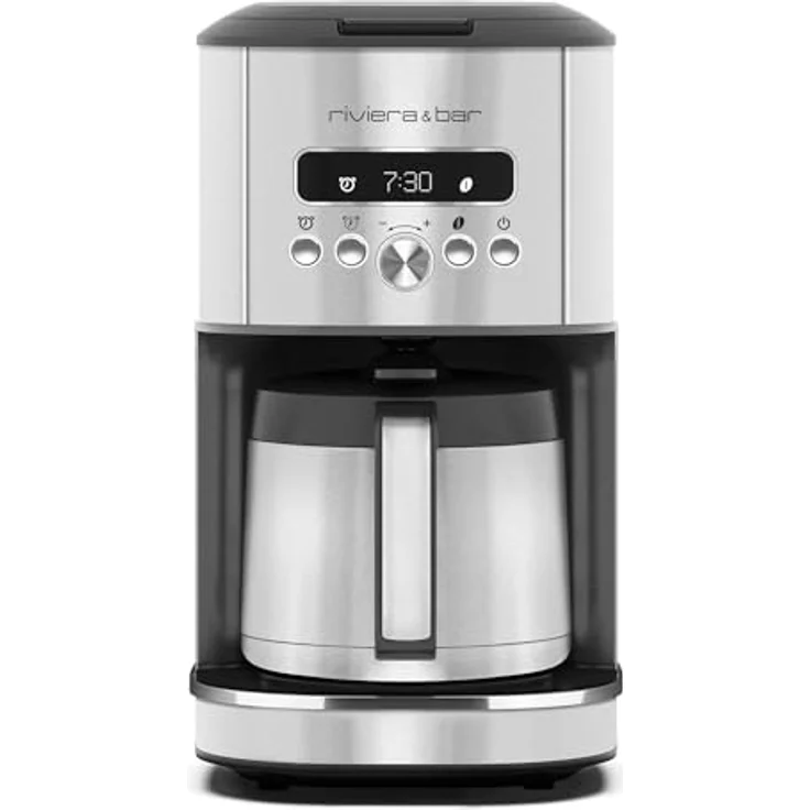 Riviera & Bar Programmierbare Filterkaffeemaschine BCF580, Edelstahl-Isolierkanne, Aromaauswahl und Timer-Funktion, bis zu 15 Tassen – Bild 1