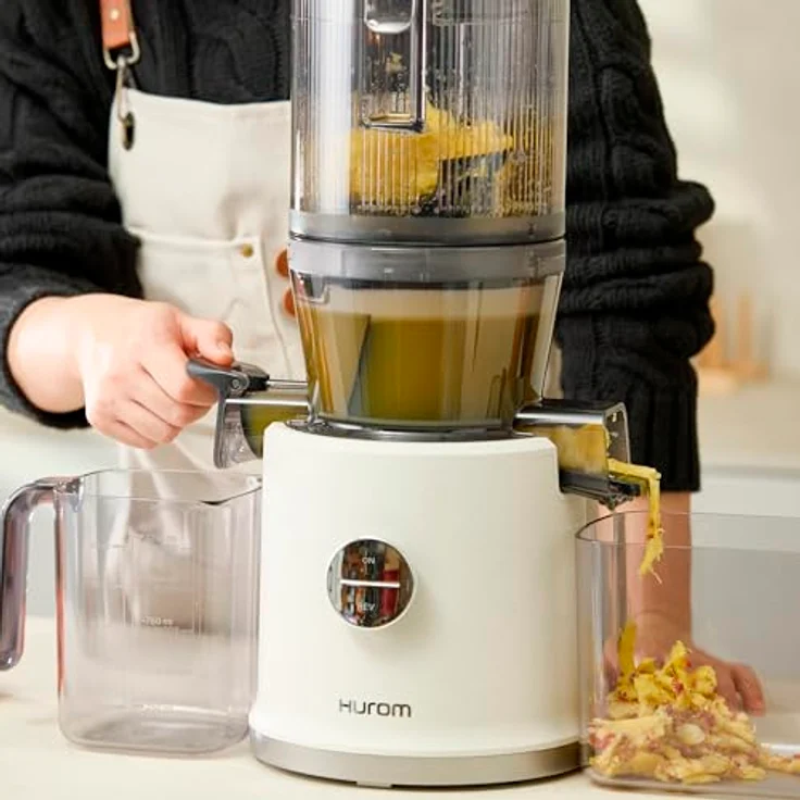 Hurom H80-ST, Slow Juicer mit 2,2 Liter Einfüllkammer und innovativer Slow-Juicing-Technologie – Bild 7