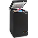 Klarstein Gefriertruhe Klein und Schmal, 78 Liter Tiefkühltruhe mit Einhängekorb, Energieeffizient, Kompakt - Weiß