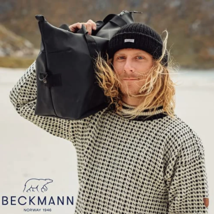 Beckmann Norway Street Weekend Weekender Reisetasche, 42 cm, schwarz, aus 100% Polyester – Bild 5