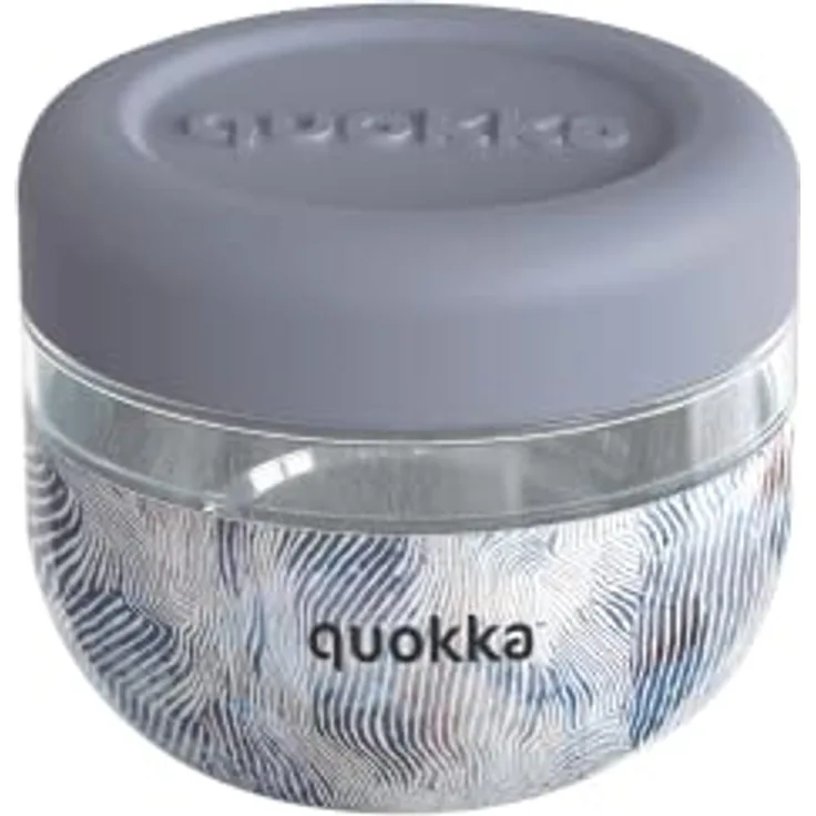 Quokka BUBBLE ZEN, 500 ml Lunchbox aus MS mit silikonhülle, BPA-frei
