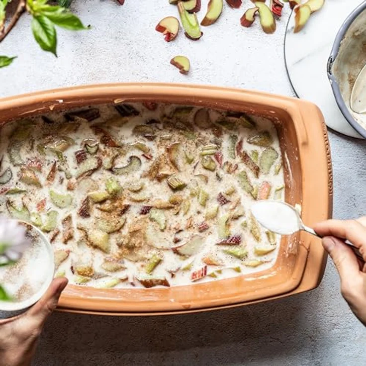 RÖMERTOPF CULINARIO Bräter, 3 Liter, antihaft Keramik, Terrakotta, für Braten und Schmoren – Bild 9