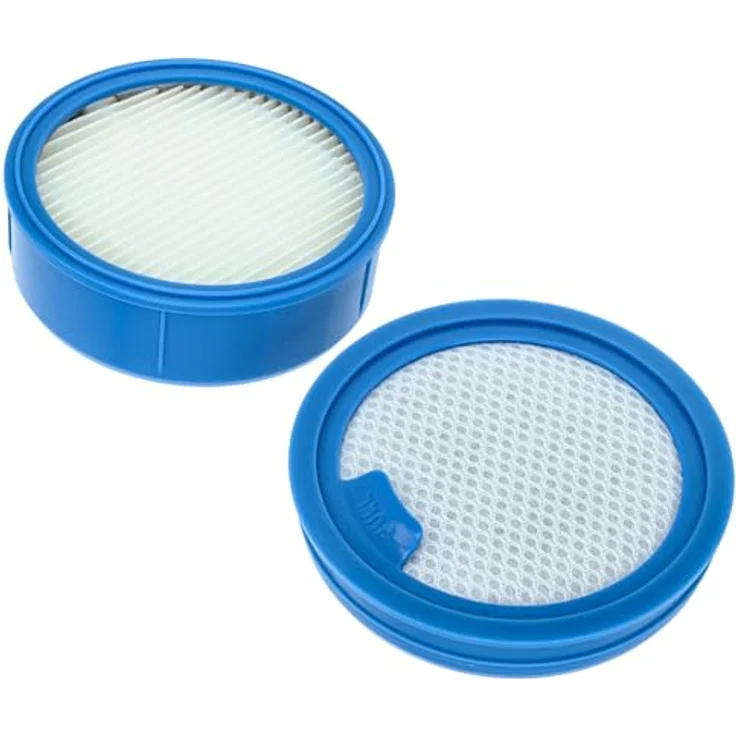 VHBW 2x HEPA-Filter & 4x Vorfilter, Hochwertiges Filter-Set für AEG ASKW5, 7000 Staubsauger, schwarz/weiß – Bild 2