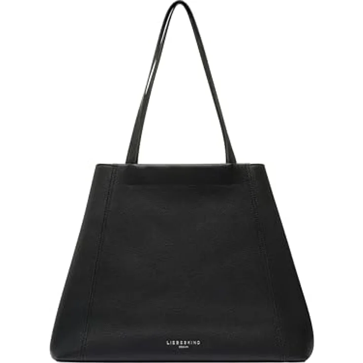 Liebeskind Chudy Shopper Tasche L, 100% Leder, 57 cm x 19 cm x 31 cm, schwarz – Bild 5