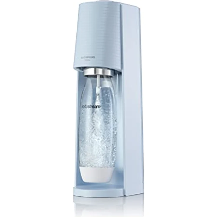 SodaStream Soda Maker Terra lightblue QC with CO2 & 1L PET bottle (1012811315), Wassersprudler, Blau – Bild 2