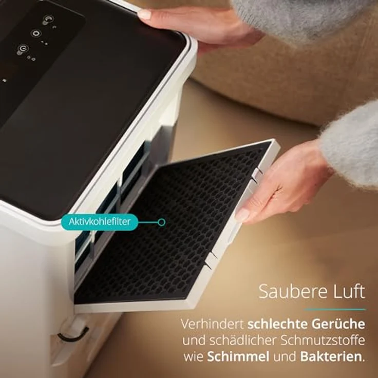 Duux Bora Smart Luftentfeuchter - 20L/24h - Raumentfeuchter für jeden Raum bis 40 m² - Steuerbar mit App - Luftentfeuchter Keller mit Wäschetrocknungsmodus - Elegant & leise - Duux – Bild 5