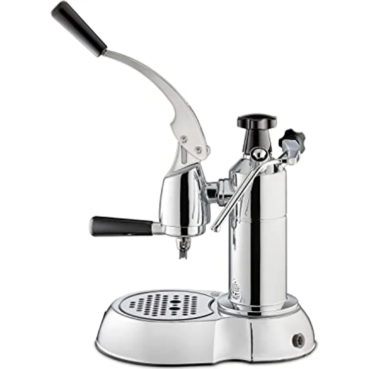 LA PAVONI Stradivari Europiccola Lusso, Kunststoffgriff (LPLSTL01EU) inkl. Mocambo Kaffeeprobierpaket (4 x 250g) Kaffeebohnen – Bild 3
