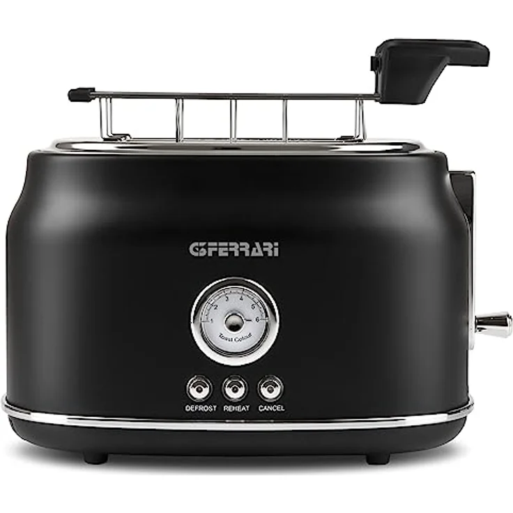 G3 Ferrari G10134-Artista Toaster, 750 W, Edelstahl, Schwarz – Bild 1