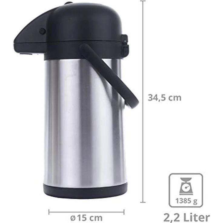 HI Pumpkanne Edelstahl 2,2 l – Bild 3