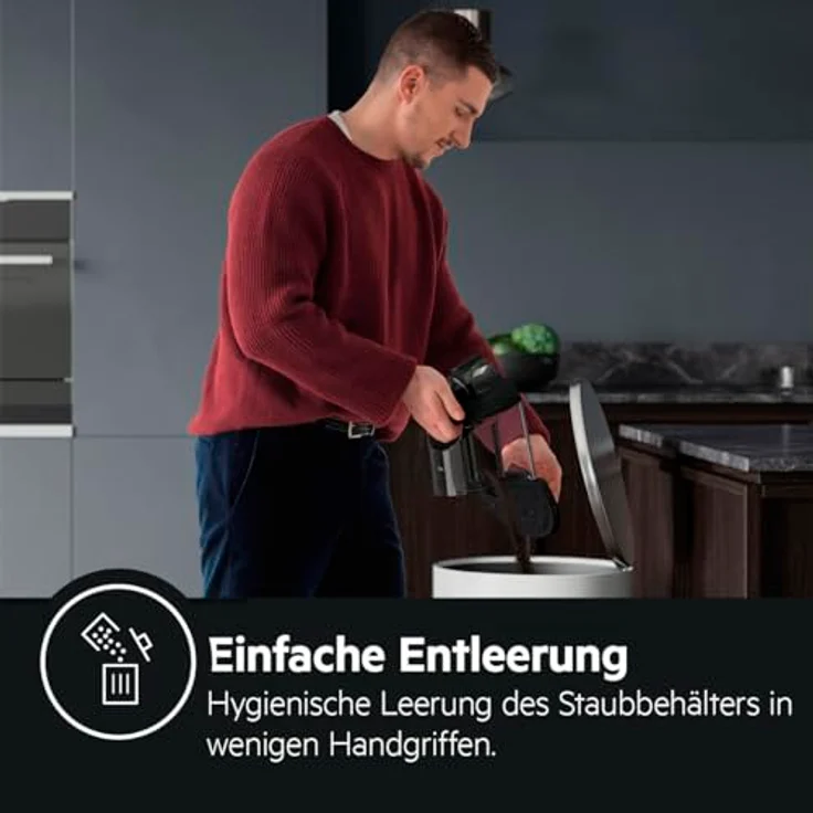 AEG AL6C12ÖKO Bodenstaubsauger, beutellos, 700 Watt, Hygienefilter, schwarz – Bild 6