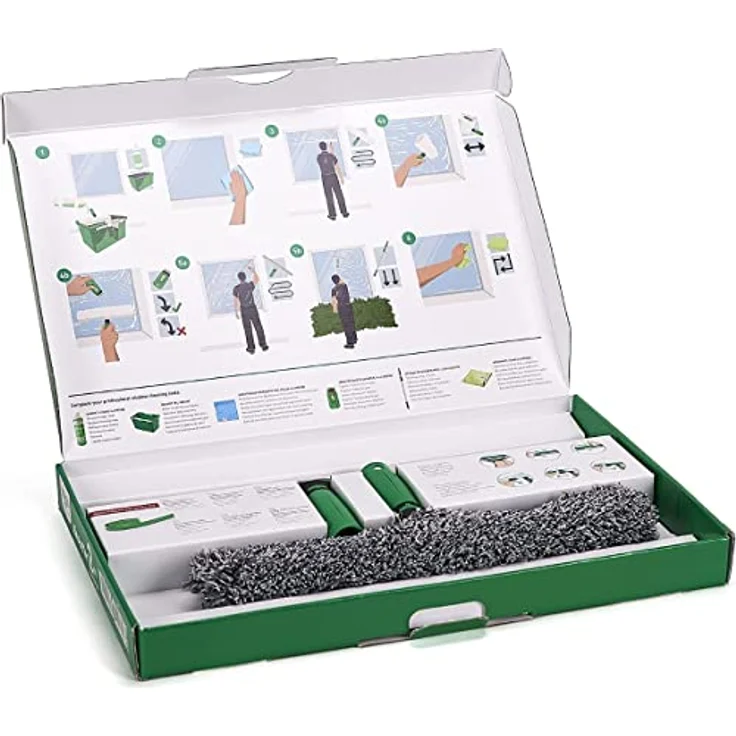 Unger Glasreinigungsset AK011A ErgoTec 2in1 Starterset – Bild 4