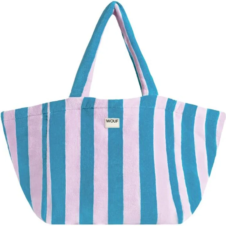 Wouf Shopper Tasche, 33 cm, 100% Baumwolle, rosa