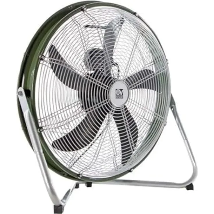 VORTICE 60601 Bodenventilator, grau/grün, 650 x 610 x 280 mm