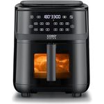 CASO AirFry & Steam 700 - Heißluftfritteuse mit Dampfgarfunktion - Speisen werden außen knusprig & innen saftig, extra großes Korbvolumen 7 Liter, Dampfgarer & Airfryer, Fritteuse ohne Öl/Fett