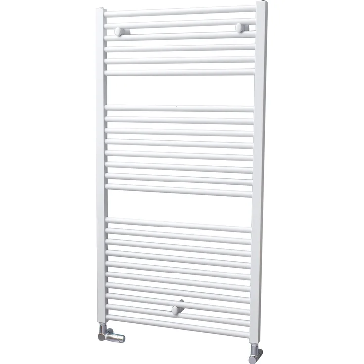 Ximax Badheizkörper Centrino, 720 mm x 500 mm, Weiß, 315 Watt, seitliches Vierkant-Profil, Handtuchwärmer, Made in Europe