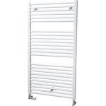 Ximax Badheizkörper Centrino, 720 mm x 500 mm, Weiß, 315 Watt, seitliches Vierkant-Profil, Handtuchwärmer, Made in Europe