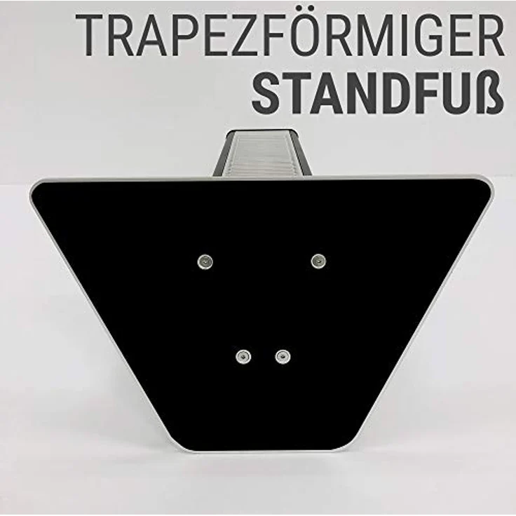 VASNER HeatTower Mini – Stand-Heizstrahler 1500 W, Infrarotstrahler mit Standfuß, Fernbedienung, IP65 Schutz für Außenbereich Terrasse, Terrassenstrahler elektrisch (Schwarz) – Bild 5