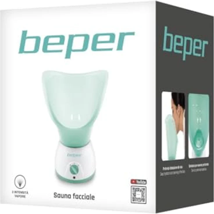 BEPER 40967-N, Gesichtssauna für Damen, tiefenwirksame Reinigung, entfernt Mitesser und fördert die Aufnahme von Pflegeprodukten – Bild 10