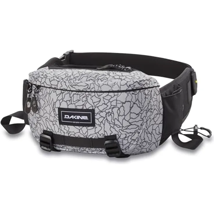 Dakine Hot Laps 2L Gürteltasche, graue Fanny Pack mit 2 Litern Volumen, 25 cm x 8 cm x 18 cm