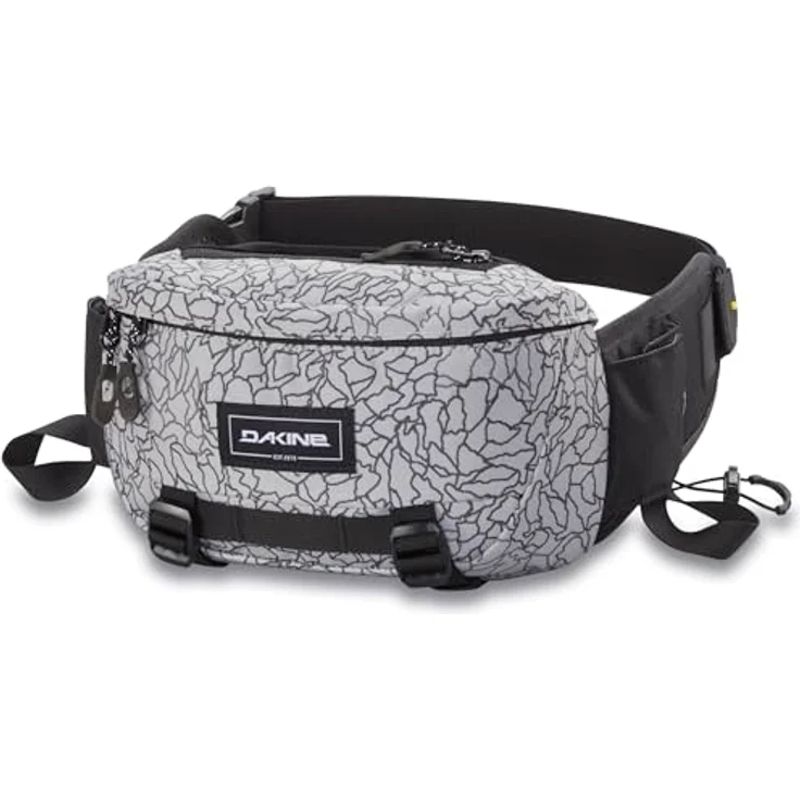 Dakine Hot Laps 2L Gürteltasche, graue Fanny Pack mit 2 Litern Volumen, 25 cm x 8 cm x 18 cm – Bild 1