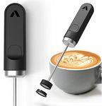 Subminimal NanoFoamer V2 Hand Milchschäumer | Mikrogeschäumte Milch für Premium Barista-Style Kaffeegetränke | AA Batteriebetriebener Milchaufschäumer für Cappuccino, Latte, Heiße Schokolade und mehr
