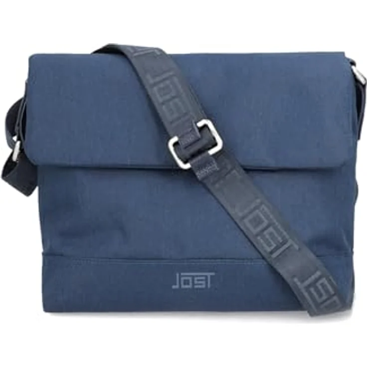 Jost Bodybag Bergen Shoulder Bag, Umhängetasche aus robustem Polyester, Schwarz, 27 x 12 x 23 cm – Bild 3