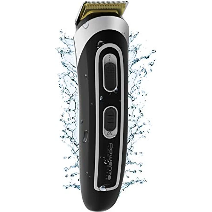 Rowenta TN9140 Trim & Style 13-in-1 Haarschneider mit Edelstahlklingen und 6 Kämmen, Lithium-Akku, 90 min Betriebsdauer, Nass- und Trockentechnologie, schwarz – Bild 5