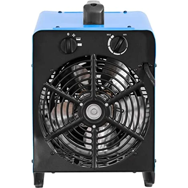 ALLEGRA Heizlüfter Bau 5Kw Elektroheizer mit Thermostat, Starkstrom, ideal für Werkstätten & Garagen – Bild 4