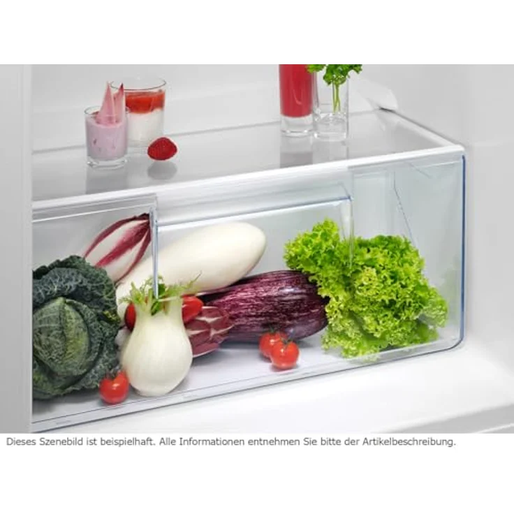 AEG OSD5S141ES 5000 ColdSense Kühl-Gefrierkombination, 1446mm, 218L, LowFrost, Schlepptür, Weiß – Bild 4