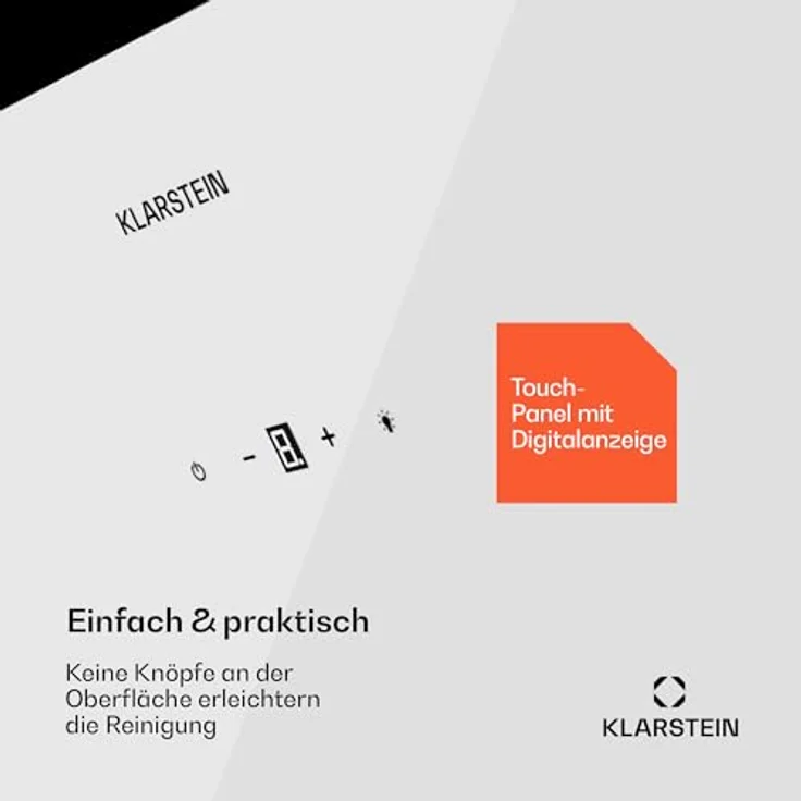 Klarstein Dunstabzugshaube 60cm, Abluft-Dunstabzugshaube mit Spülmaschinenfestem Filter aus Aluminium, Leise Abzugshaube Abluft, 305m³/h Luftstrom, Effiziente Wandhauben mit LEDs & Touch Controls – Bild 5