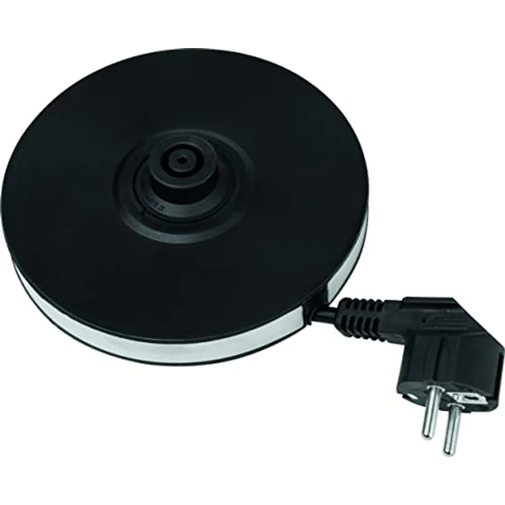ECG RK 1050 Wasserkocher, 1500 Watt, 1 Liter, Wasserstandanzeige, Edelsthal, Kunstsstoff, silber – Bild 5