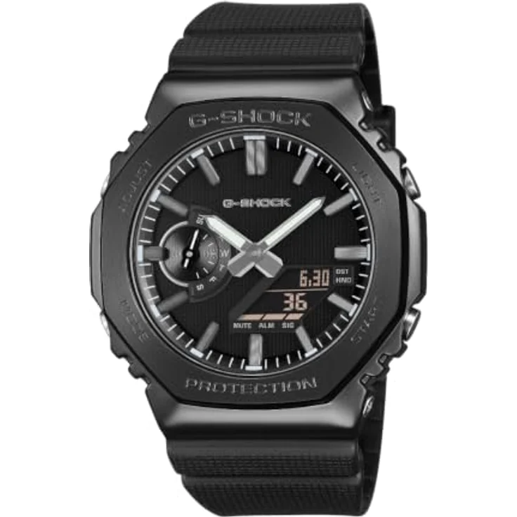Casio G-Shock GM-2100LXB-1AER, Herren-Armbanduhr mit schwarzem Zifferblatt und schwarzem Armband, 44 mm Gehäuse – Bild 2